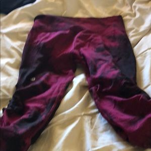 Lululemon crops - rare